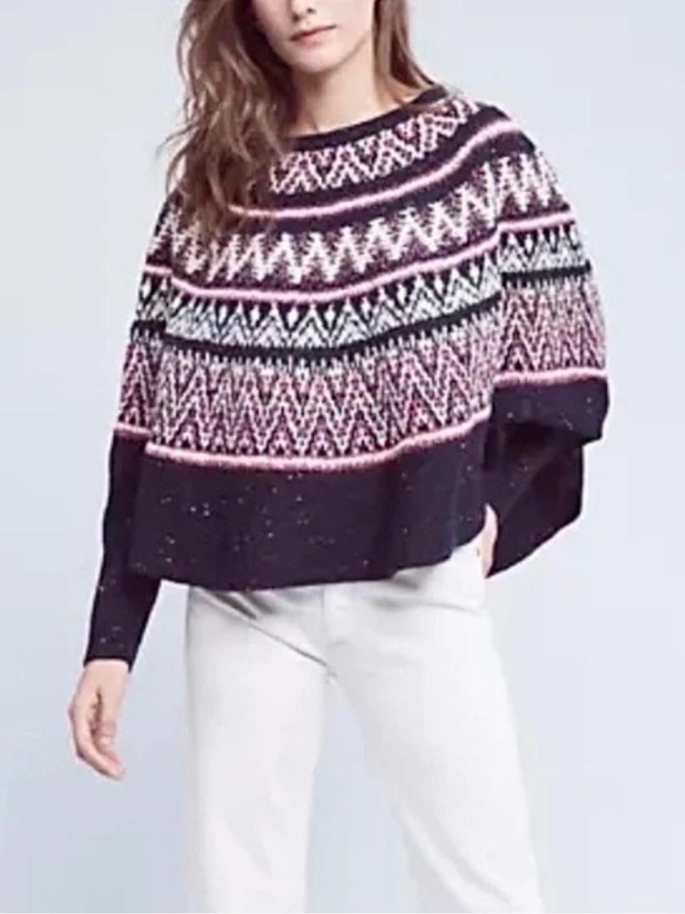 Sleeping on Snow Sixe XS/S Poncho Style Sweater